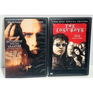 Interview with a Vampire & The Lost Boys( 2-Disc Special Edition) DVD Lot Horror